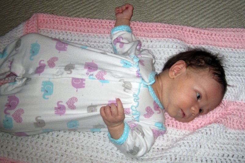 Julia on the Blanket 2